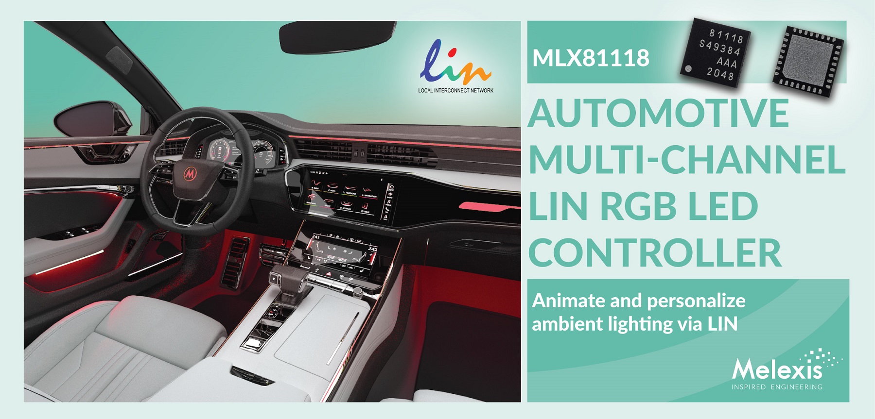 LIN RGB LED 控制器